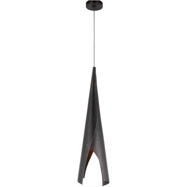 【Visual Comfort】アメリカ・デザイン照明 シャンデリア「Piel Medium Wrapped Pendant」LED・ブロンズ（W203×H686mm）