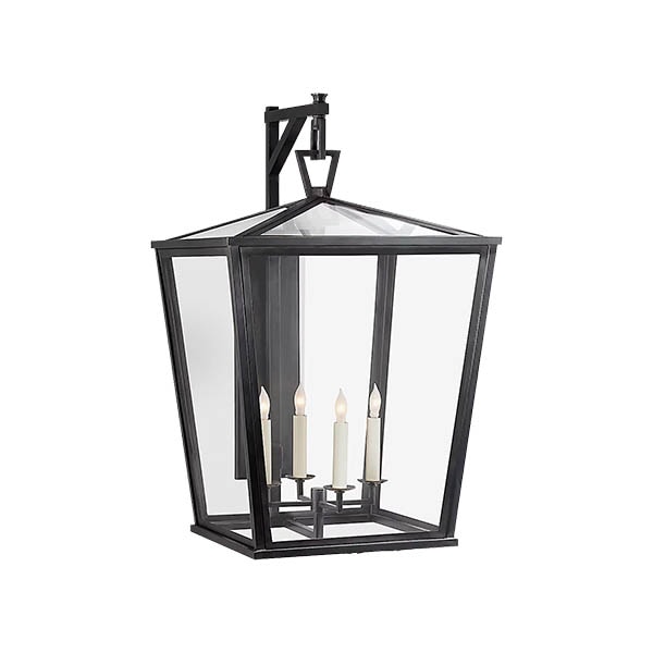 【Visual Comfort】アメリカ・ウォールライト「Darlana Large Bracket Lantern」4灯 ブロンズ（W432×D483×H711mm）