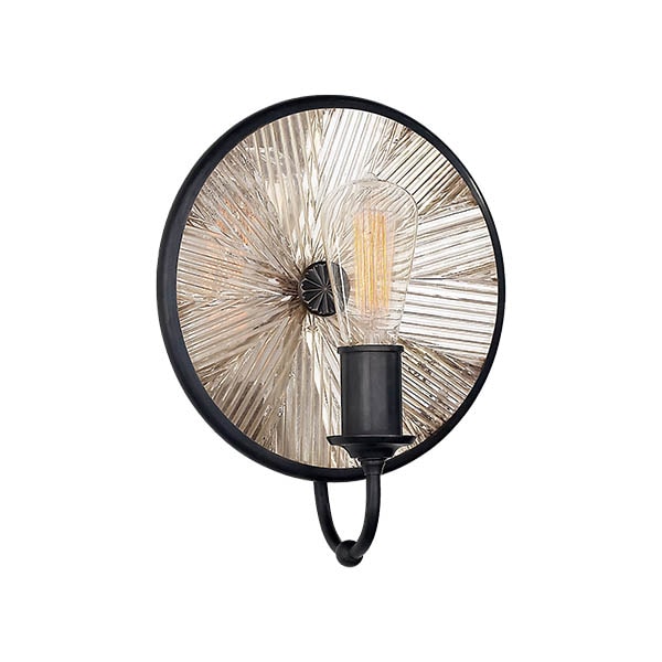【Visual Comfort】アメリカ・ウォールライト「Rivington Small Round Sconce」1灯 ブロンズ（W254×D127×H305mm）