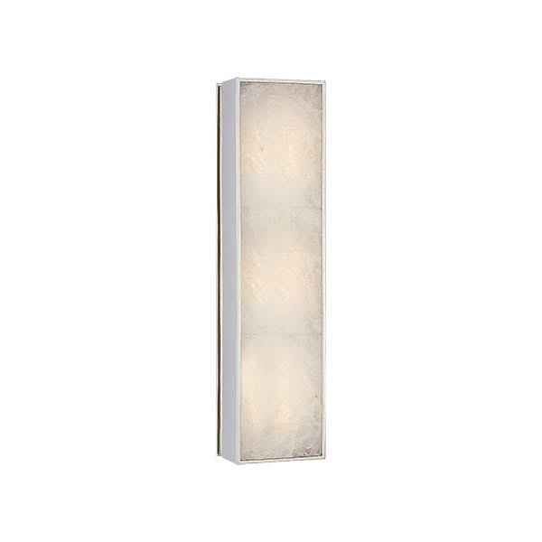 【Visual Comfort】アメリカ・ウォールライト「Ellis Medium Linear Sconce」LED シルバー（W127×D76×H457mm）