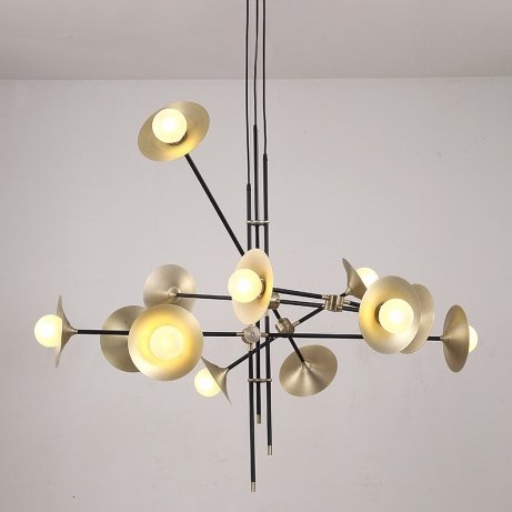 デザイン照明 バブルシャンデリア 12灯 (D1200mm×H1450mm)