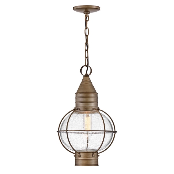 【HINKLEY】LEDアウトドア・ペンダントライト「Cape Cod」1灯（W280×H489mm）