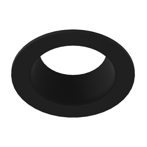 【CSL】アメリカ・デザイン照明　ダウンライト「Eco-Downlight」1灯・ブラック（φ110×H30mm）