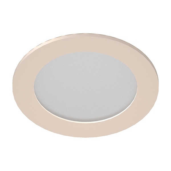 【CSL】アメリカ・デザイン照明　ダウンライト「Eco-Downlight」1灯・シャンパン（φ110×H25mm）