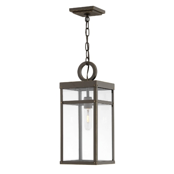 【HINKLEY】LEDアウトドア・ペンダントライト「Porter」1灯（W191×H483mm）