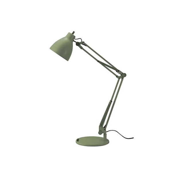 デザイン照明　テーブルライト「BISLEY DESKLAMP」グリーン（W165×D165×H187mm）