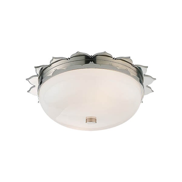 【Visual Comfort】アメリカ・デザイン照明 フラッシュマウント 「Rachel Small Flush Mount」 2灯　シルバー（W330×H102mm）