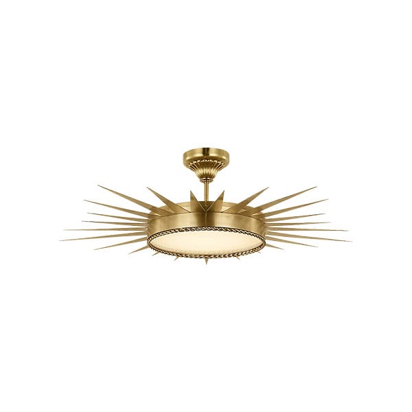 【Visual Comfort】アメリカ・デザイン照明 セミフラッシュ「Soleil 36