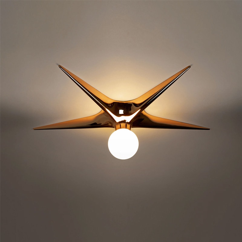 【Roll & Hill】アメリカ・デザイン照明 「The Laddi-Globe」LEDシーリングライト 1灯（φ508×H128mm）