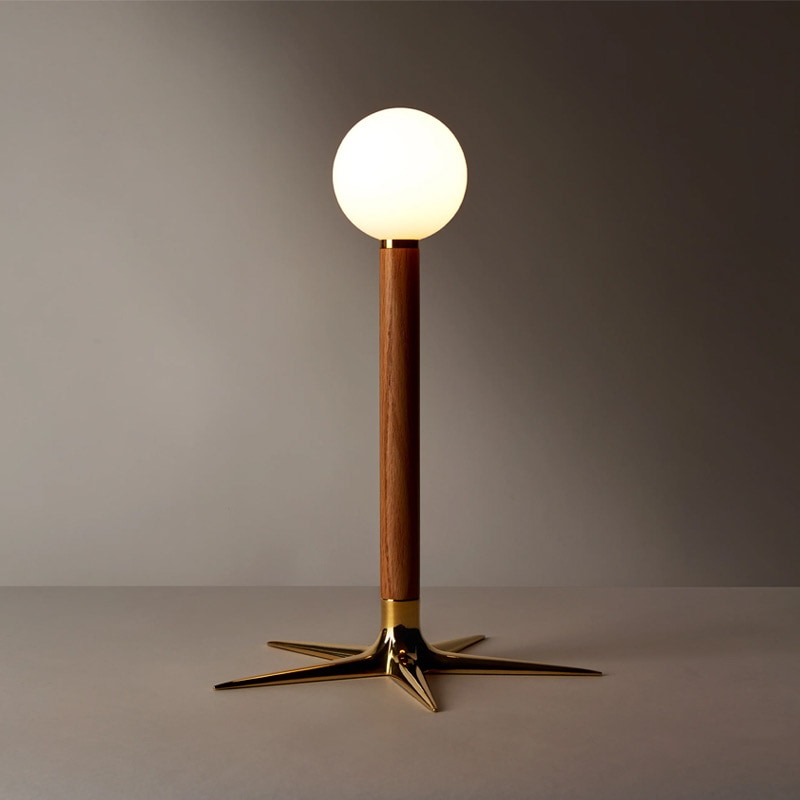 【Roll & Hill】アメリカ・デザイン照明 「The Laddi-Globe」LEDテーブルライト（H430mm）