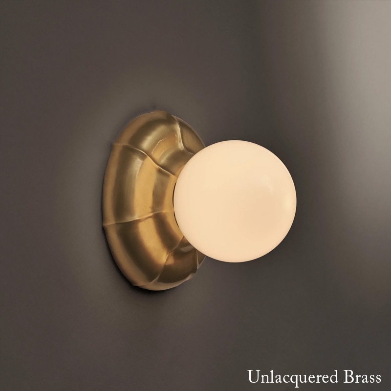 【Roll & Hill】アメリカ・デザイン照明 「Epoch」LEDウォールライト 全3色（φ152×D131mm）※ご注文受付中（2026年4月より発送予定）