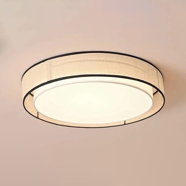 デザイン照明　ファブリックシェードシーリングライト（φ400／500／600mm）