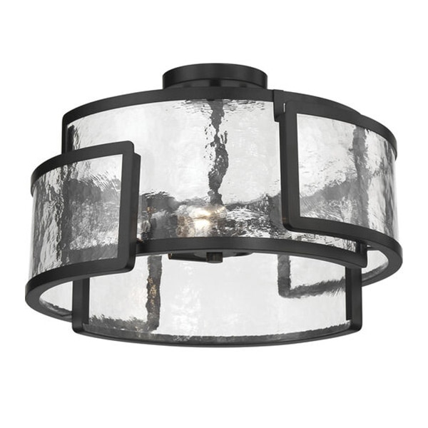 【Minka-Lavery】アメリカ・シーリングライト「Bella Collina」ブラック（φ457×H305mm）