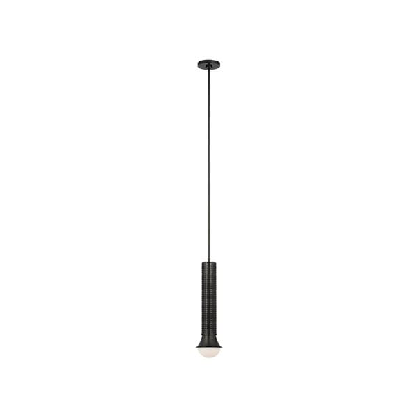 【Visual Comfort】アメリカ・デザイン照明 ペンダントライト「Precision Petite Elongated Pendant」LED・ブロンズ（W102×H406mm）