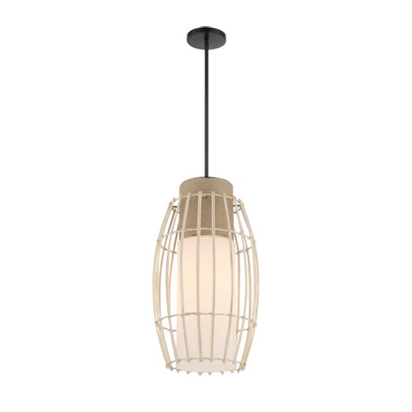 【Minka-Lavery】アメリカ・ペンダントライト「Watermill」ナチュラル（φ318×H568mm）