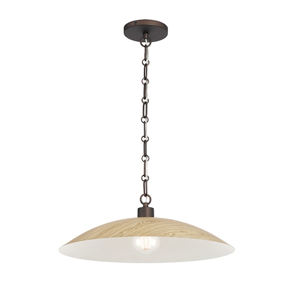 【Minka-Lavery】アメリカ・ペンダントライト「Derby」ブロンズ（φ470×H152mm）