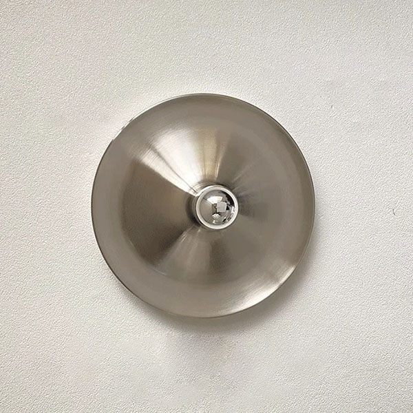 デザイン照明　モダンウォールライト　フラットタイプ・全5色（φ350×D85mm）