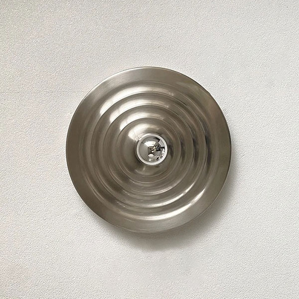 デザイン照明　モダンウォールライト　リップルタイプ・全5色（φ330×D35mm）