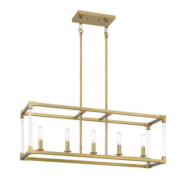 【Minka-Lavery】アメリカ・ペンダントライト「Oro District」ゴールド（W813×H635mm）