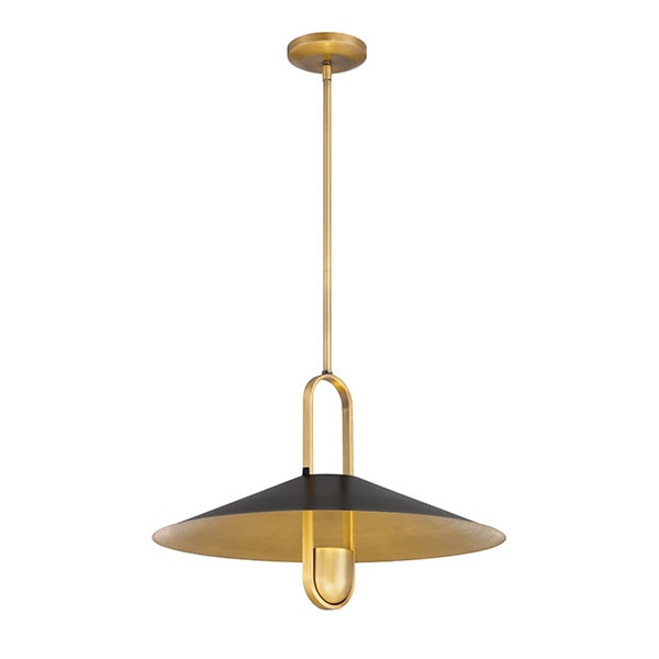 【Minka-Lavery】アメリカ・ペンダントライト「Goldenridge」ゴールド／ブラック（φ508×H350mm）