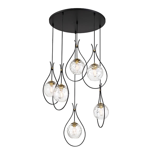 【Minka-Lavery】アメリカ・ペンダントライト「Cody」ゴールド（φ711mm）