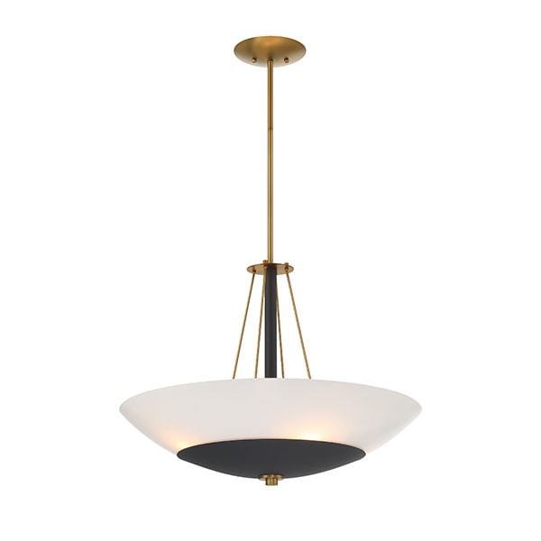 【Minka-Lavery】アメリカ・ペンダントライト「BAX」ベージュ（φ610×H486mm）