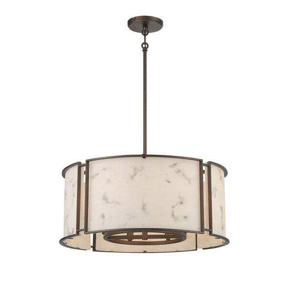 【Minka-Lavery】アメリカ・ペンダントライト「Buchanan」ブロンズ（φ597×H267mm）