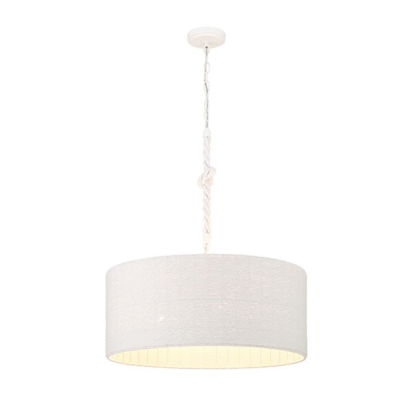 【Minka-Lavery】アメリカ・ペンダントライト「Lodelle」ホワイト（φ610×H260mm）