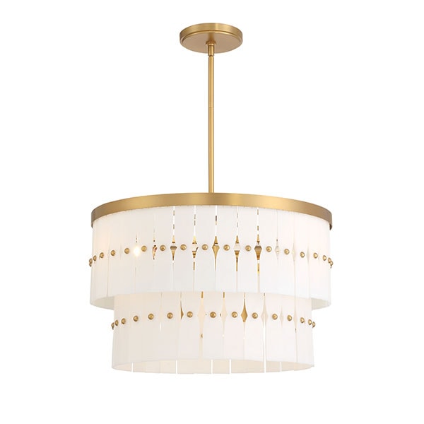 【Minka-Lavery】アメリカ・ペンダントライト「Coronelle」ゴールド（φ660×H413mm）