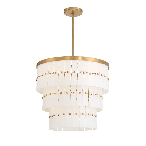 【Minka-Lavery】アメリカ・ペンダントライト「Coronelle」ゴールド（φ660×H578mm）