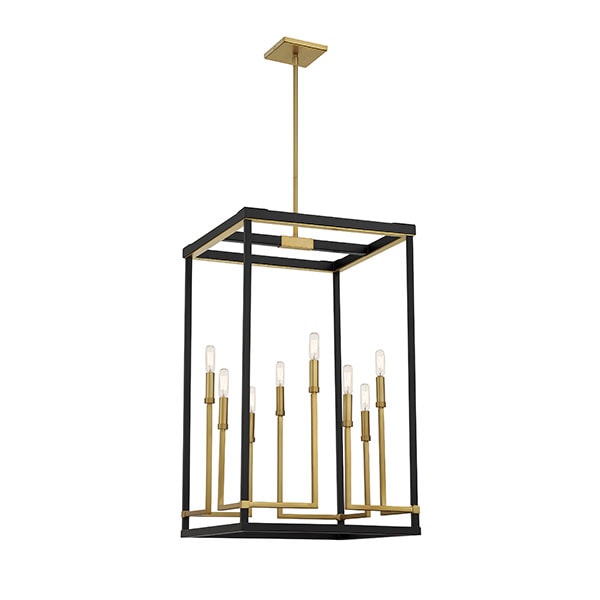 【Minka-Lavery】アメリカ・ペンダントライト「Union Estates」ゴールド（W457×D457×H756mm）