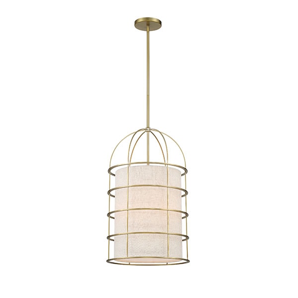 【Minka-Lavery】アメリカ・ペンダントライト「Gateway Park」ゴールド（φ356×H597mm）