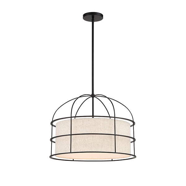 【Minka-Lavery】アメリカ・ペンダントライト「Gateway Park」ブラック（φ508×H381mm）