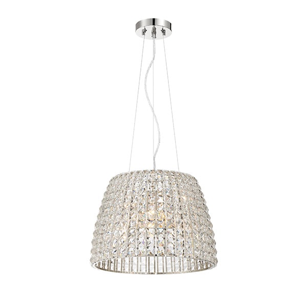 【Minka-Lavery】アメリカ・ペンダントライト「Via Roma」シルバー（φ406×H298mm）