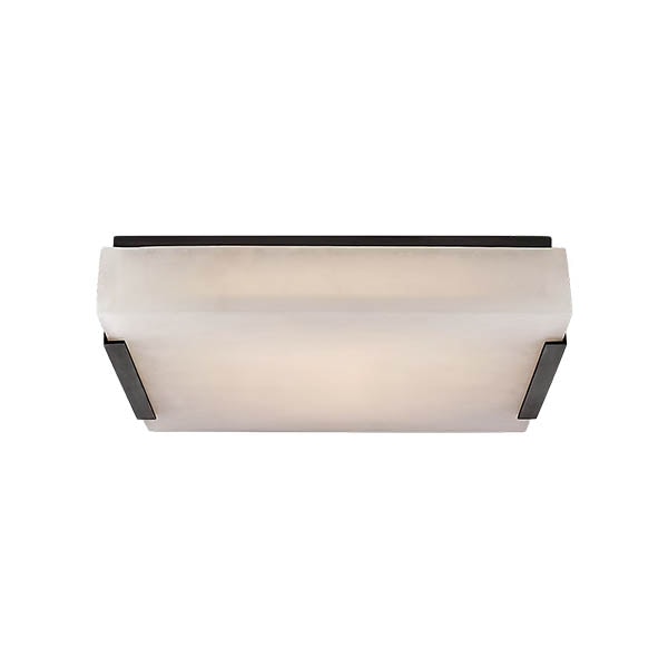 【Visual Comfort】アメリカ・デザイン照明 フラッシュマウント 「Covet Medium Flush Mount」 LED　ブロンズ（W356×H51mm）
