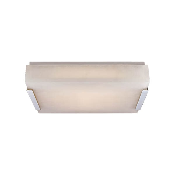 【Visual Comfort】アメリカ・デザイン照明 フラッシュマウント 「Covet Medium Flush Mount」 LED　シルバー（W356×H51mm）