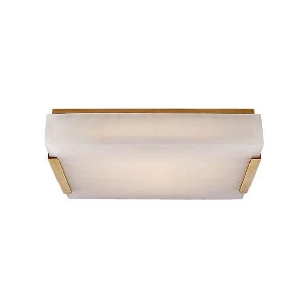 【Visual Comfort】アメリカ・デザイン照明 フラッシュマウント 「Covet Medium Flush Mount」 LED　ゴールド（W356×H51mm）