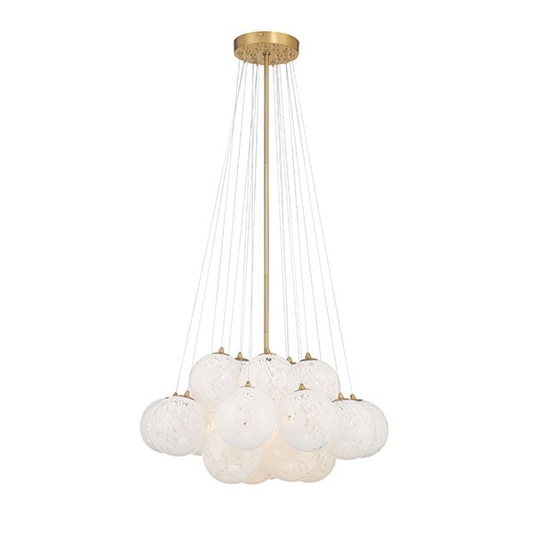 【Minka-Lavery】アメリカ・ペンダントライト「Langford」ゴールド（φ635×H470mm）