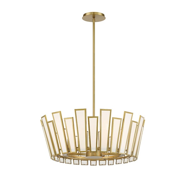 【Minka-Lavery】アメリカ・ペンダントライト「Ricochet」ゴールド（φ610×H222mm）