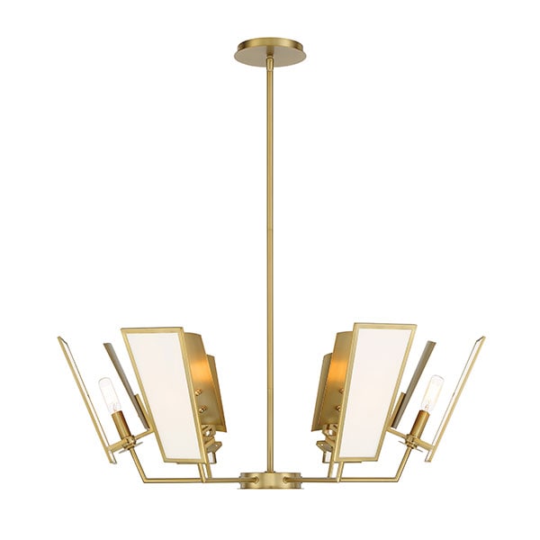 【Minka-Lavery】アメリカ・ペンダントライト「Ricochet」ゴールド（φ813×H279mm）