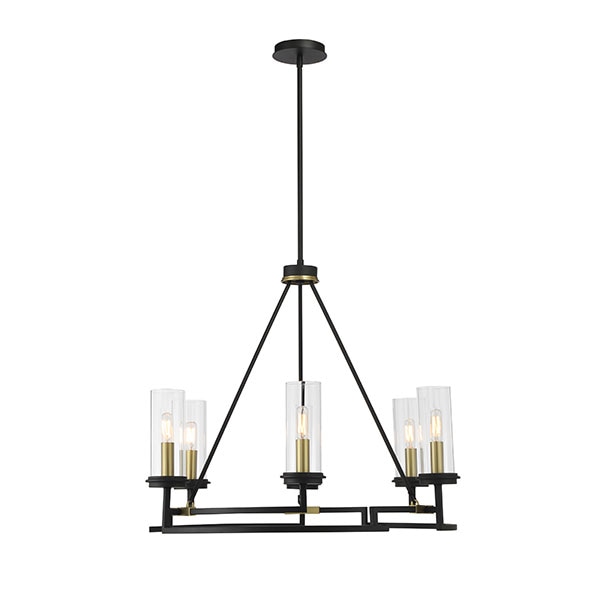 【Minka-Lavery】アメリカ・ペンダントライト「Hillstone」ブラック（φ768×H613mm）