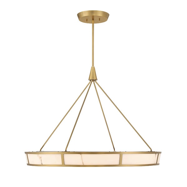 【Minka-Lavery】アメリカ・ペンダントライト「Velaris」ゴールド（φ921×H673mm）