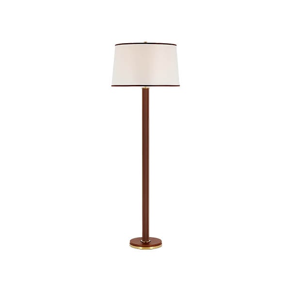 【Visual Comfort】アメリカ・フロアライト「Riley Large Floor Lamp」1灯　ナチュラル・ゴールド (W559×H1676mm)