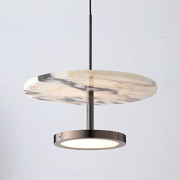 デザイン照明　モダン大理石ペンダントライト　1灯（φ300mm）