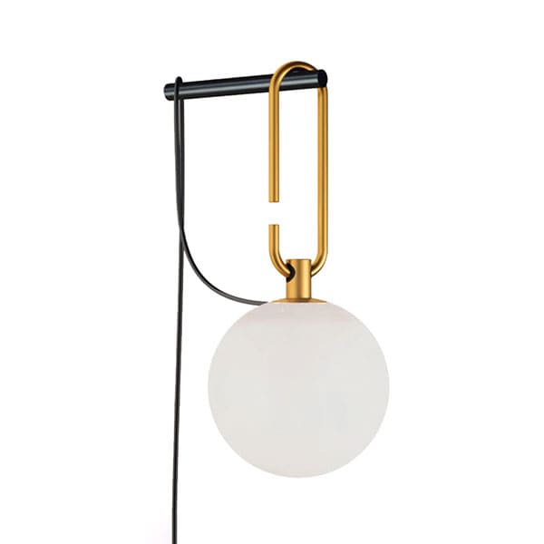 【Artemide】 イタリア・デザイン照明「nh」ウォールライト（φ140×H326mm）