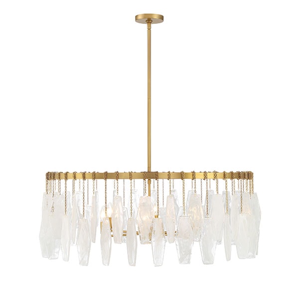 【Minka-Lavery】アメリカ・ペンダントライト「Willow」ゴールド（φ895×H406mm）