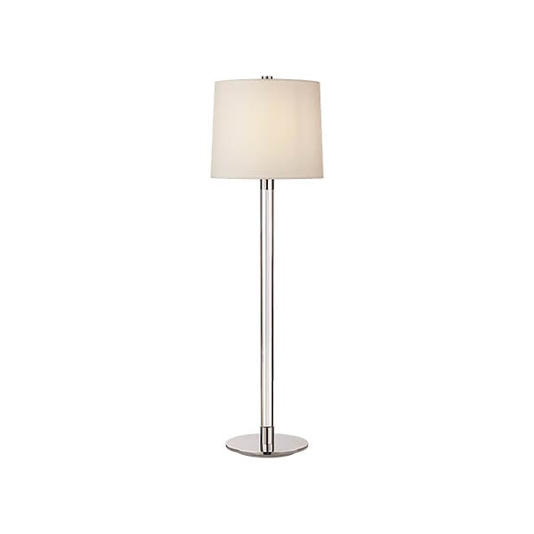 【Visual Comfort】テーブルライト 1灯 「Riga Buffet Lamp」　シルバー (W254×H838mm)