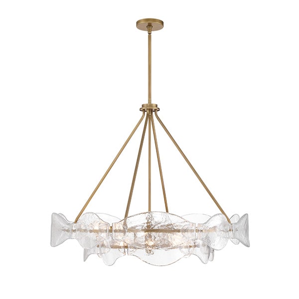 【Minka-Lavery】アメリカ・ペンダントライト「Elor」ゴールド（φ908×H768mm）