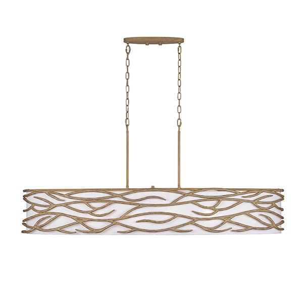 【Minka-Lavery】アメリカ・ペンダントライト「Branch Reality」ゴールド（W1524×D356×H641mm）