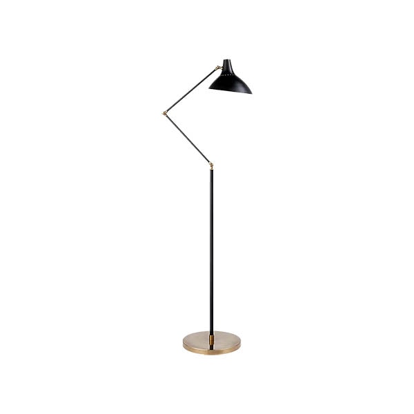【Visual Comfort】アメリカ・フロアライト「Charlton Floor Lamp」1灯　ブラック (W305×D1067×H1295〜1600mm)